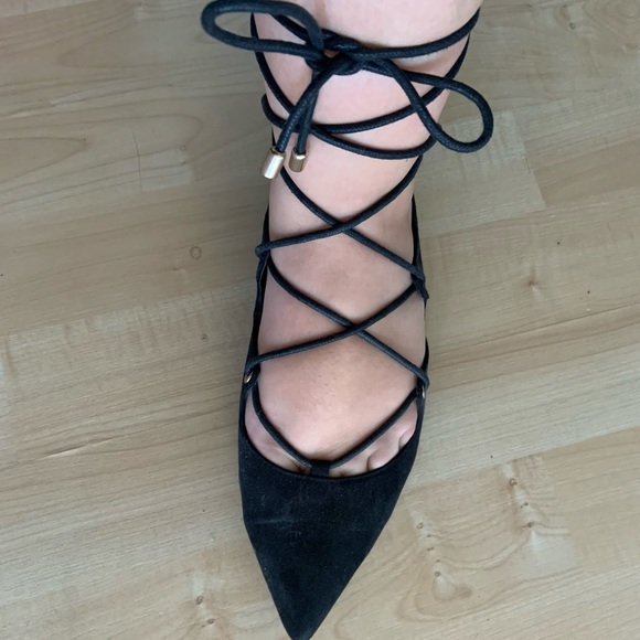 Black Flats Pointed Toe